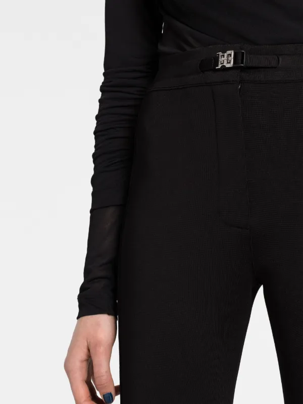 パンツ GIVENCHY Woman Pants Black BW50XA100H 001 Givenchy high-waisted Flared Trousers | Black | FARFETCH
