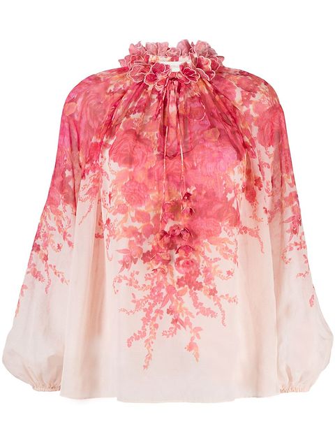 ZIMMERMANN High Tide Billow blouse 