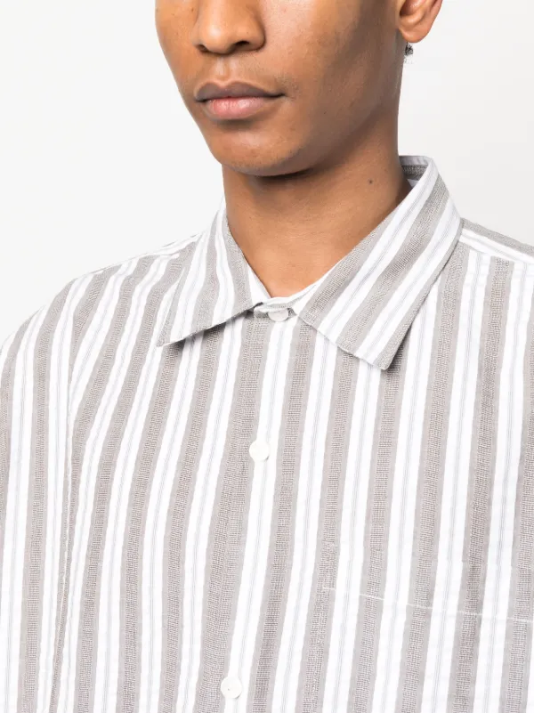 Mfpen Striped short-sleeve Shirt - Farfetch
