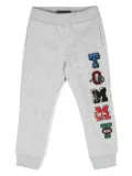 Tommy Hilfiger Junior logo-print track pants - Grey