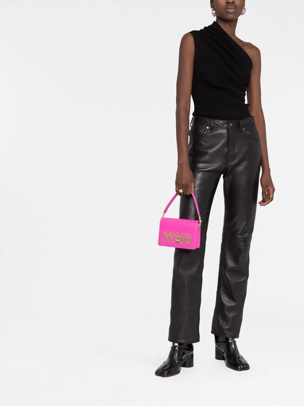 Versace Jeans Couture logo-plaque Crossbody Bag - Farfetch