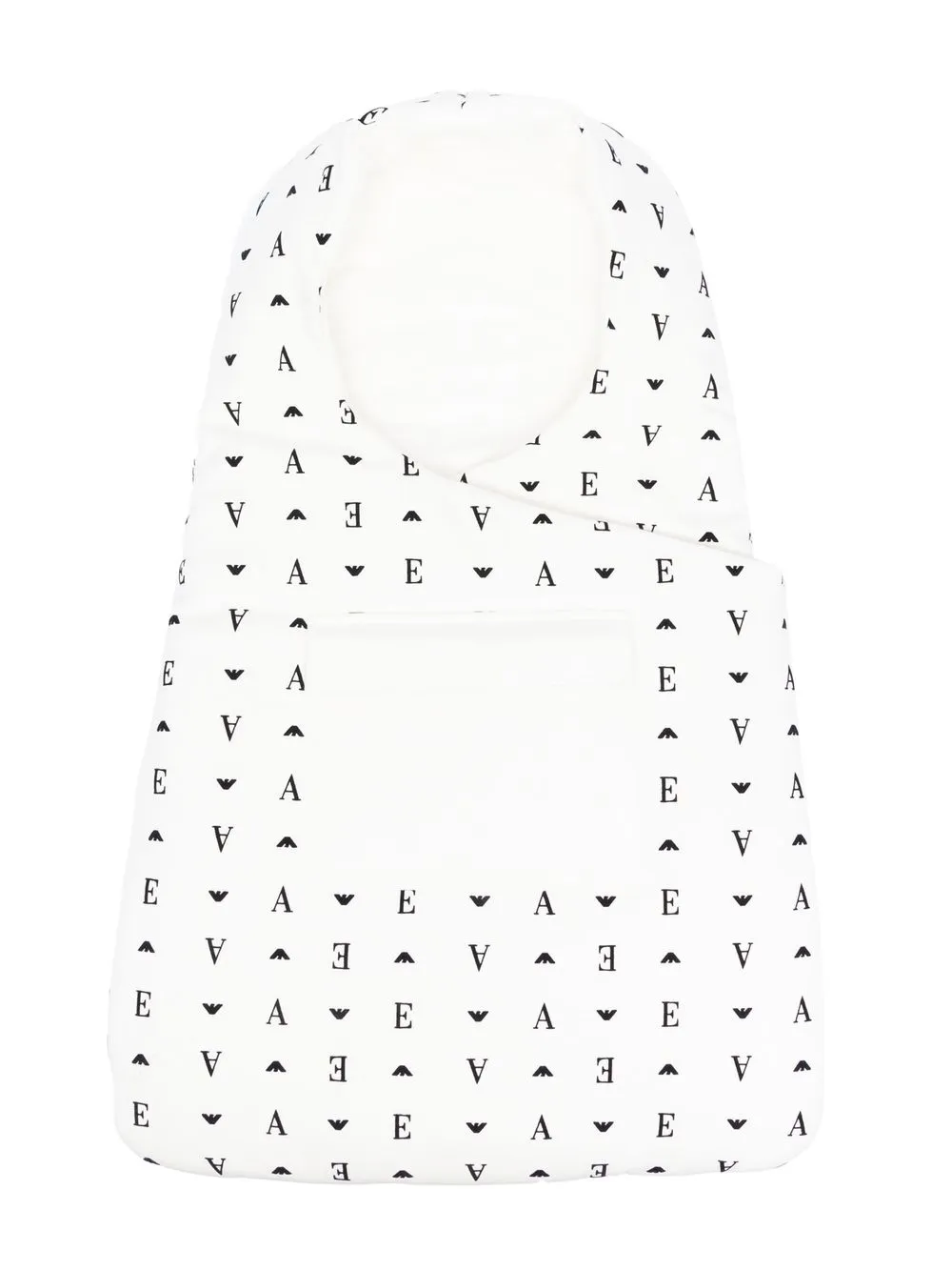 

Emporio Armani Kids logo-print padded sleeping bag - White