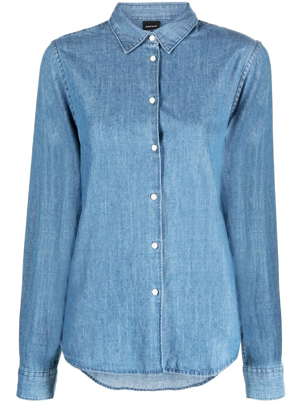 

ASPESI cotton denim shirt - Blue