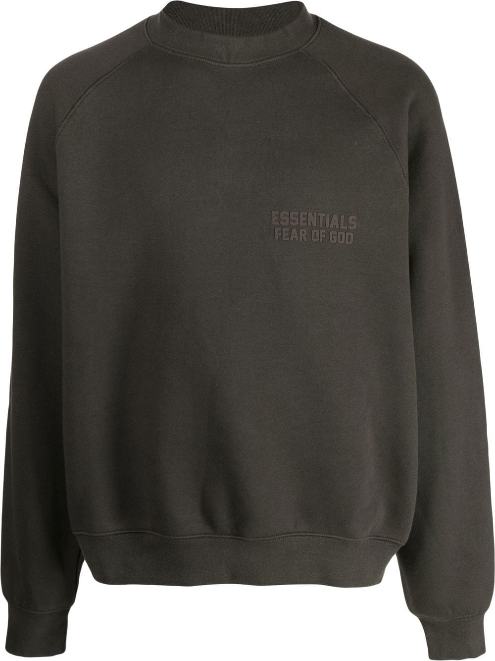 FEAR OF GOD ESSENTIALS logo-appliqué crew-neck Sweatshirt - Farfetch