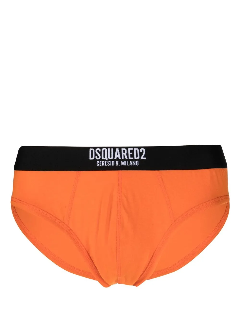 

Dsquared2 logo-waistband briefs - Orange