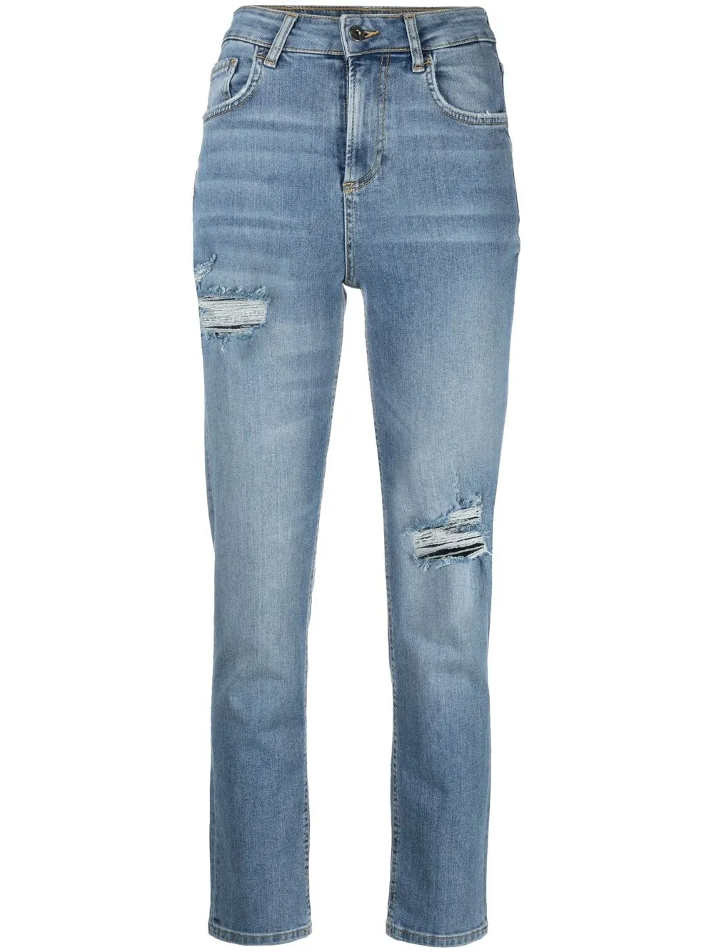 

LIU JO distressed skinny jeans - Blue