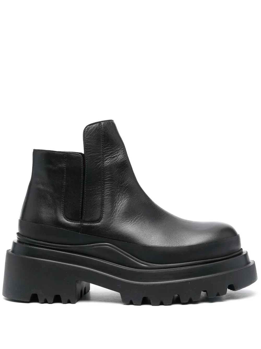 

Plan C botas con agujetas - Negro