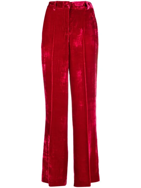 P.A.R.O.S.H. pantalones de terciopelo anchos