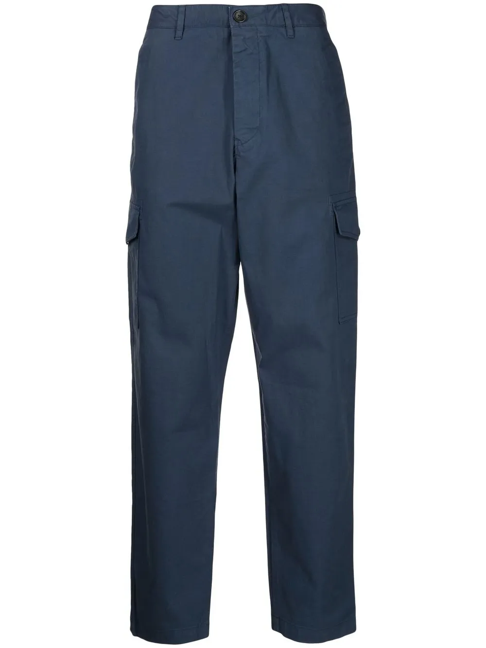 

PS Paul Smith loose-fit straight-leg trousers - Blue