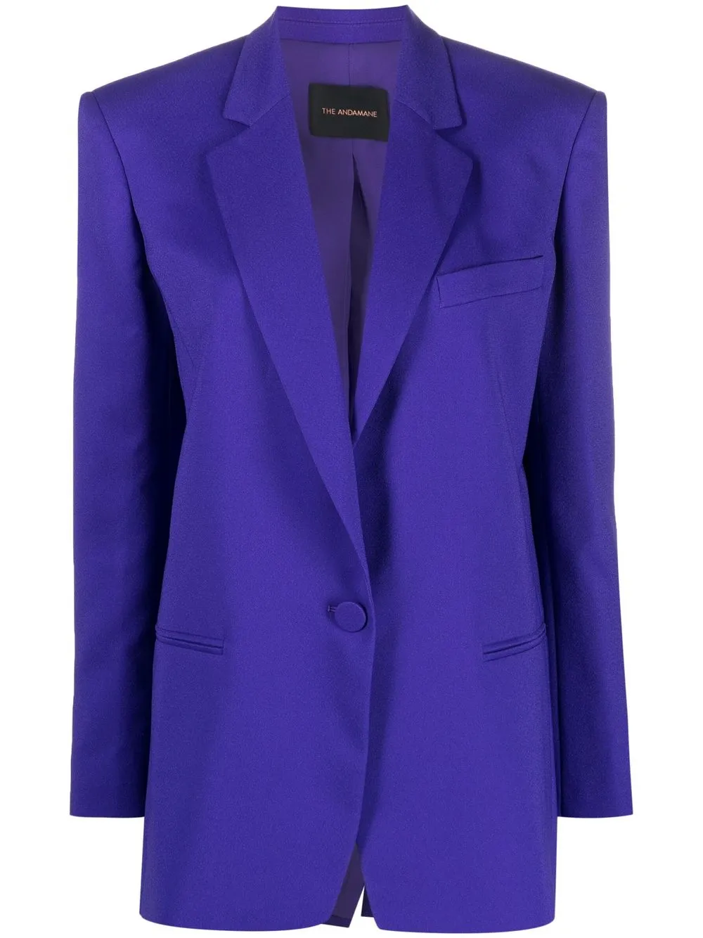 

THE ANDAMANE single-breasted blazer - Purple