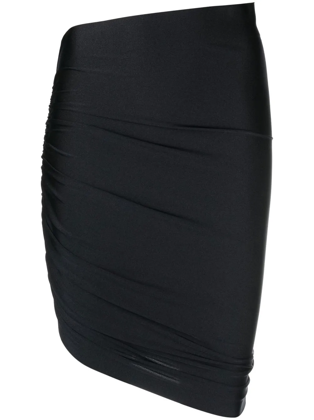 

Château Lafleur-Gazin ruched asymmetric midi skirt - Black