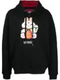Mostly Heard Rarely Seen 8-Bit Got Carats cotton hoodie - Black