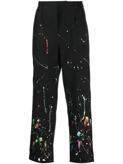 Haculla pantalon Smothered in Paint à plis