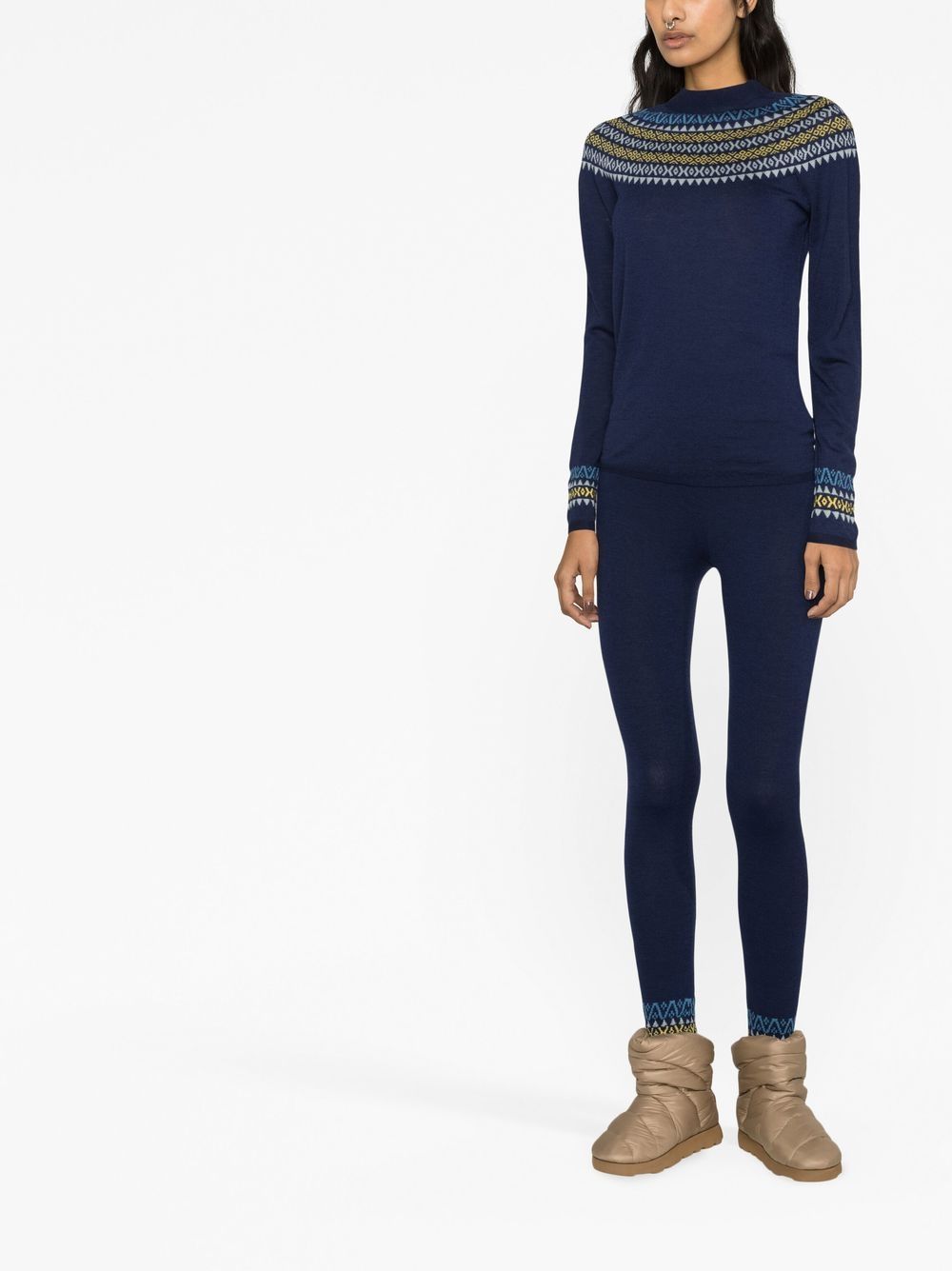 Sweaty Betty Fair Isle Base Layer Ski Top - Farfetch