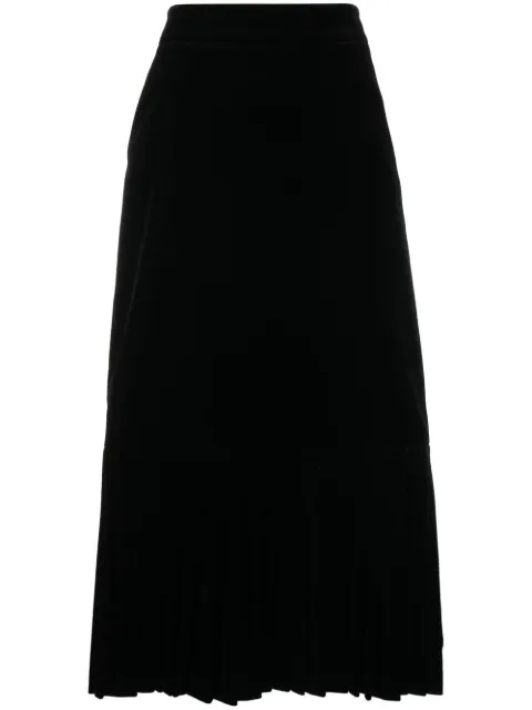 Gucci pleated straight skirt 