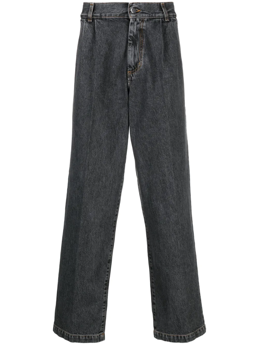 Mfpen High-rise Wide-leg Jeans In Grau