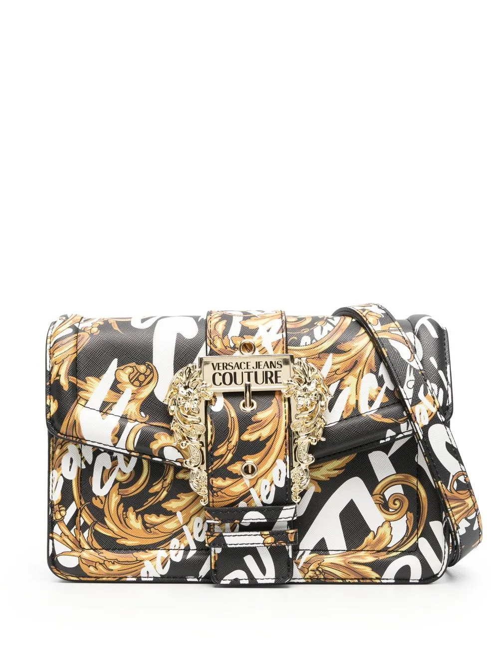 

Versace Jeans Couture bolsa crossbody con estampado Barroco - Negro