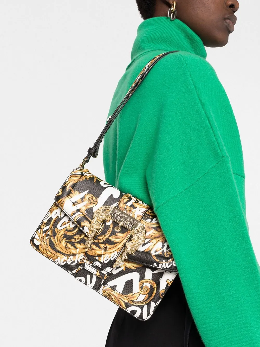 Versace Jeans Couture baroqueprint Crossbody Bag Farfetch