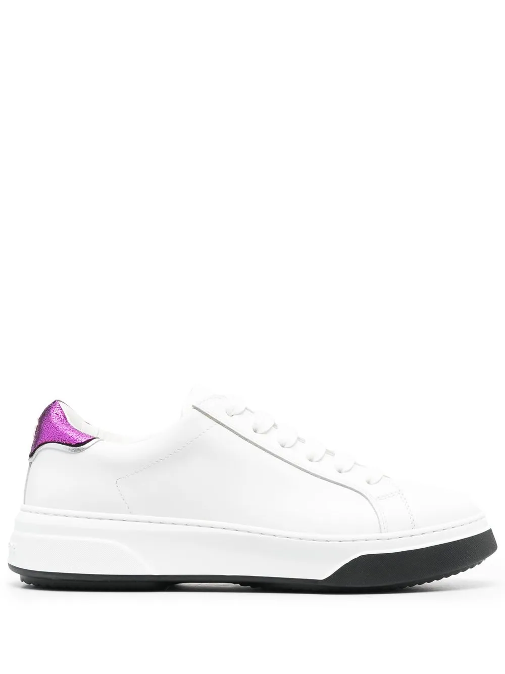 

Dsquared2 logo-print lace-up sneakers - White