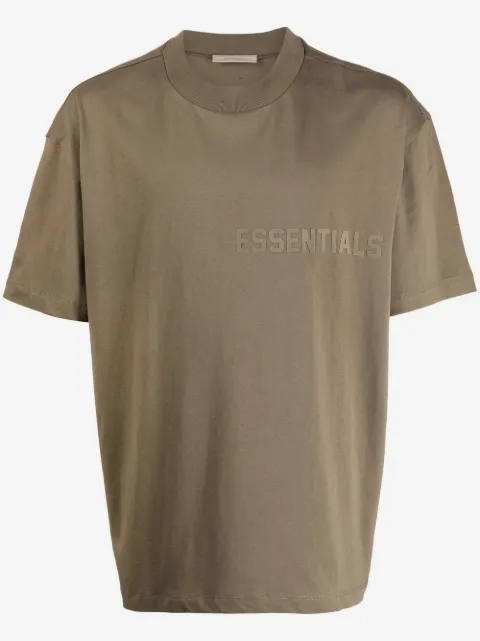 FEAR OF GOD ESSENTIALS playera con aplique del logo