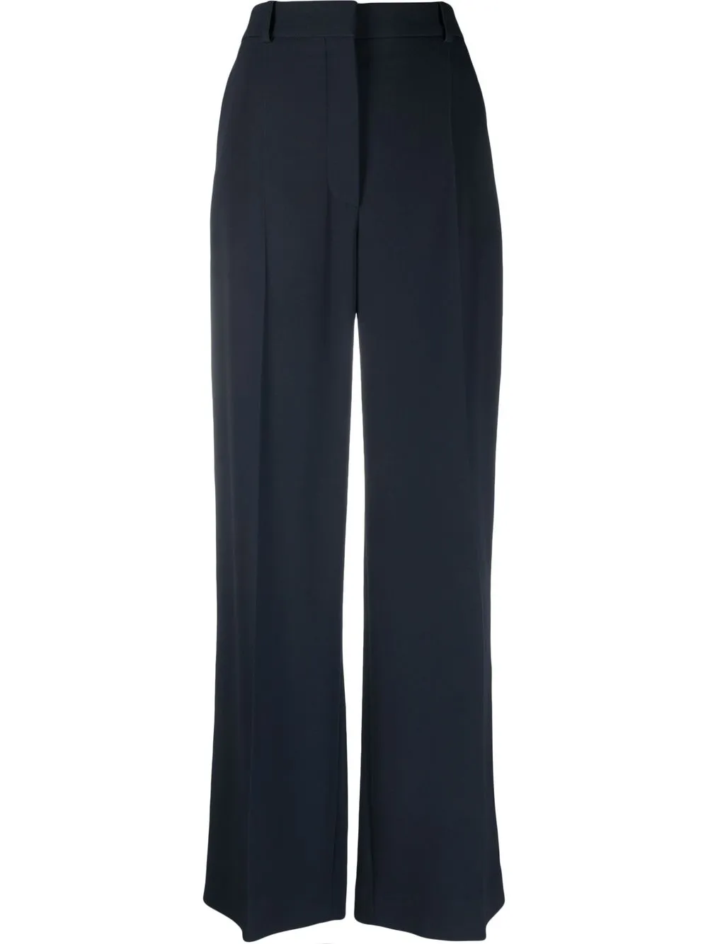 

Lanvin tailored wide-leg cotton trousers - Blue