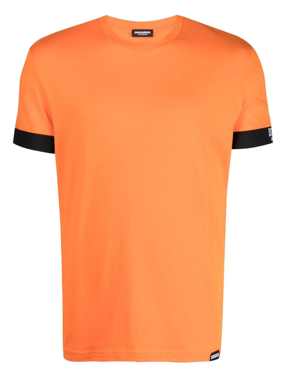 

Dsquared2 logo-patch short-sleeved T-shirt - Orange