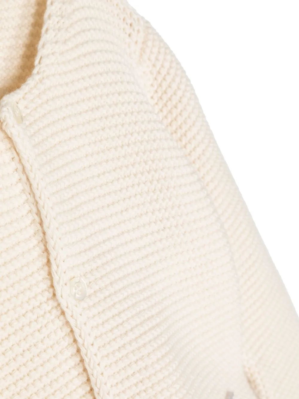  Emporio Armani Kids Klassischer Cardigan   Nude 