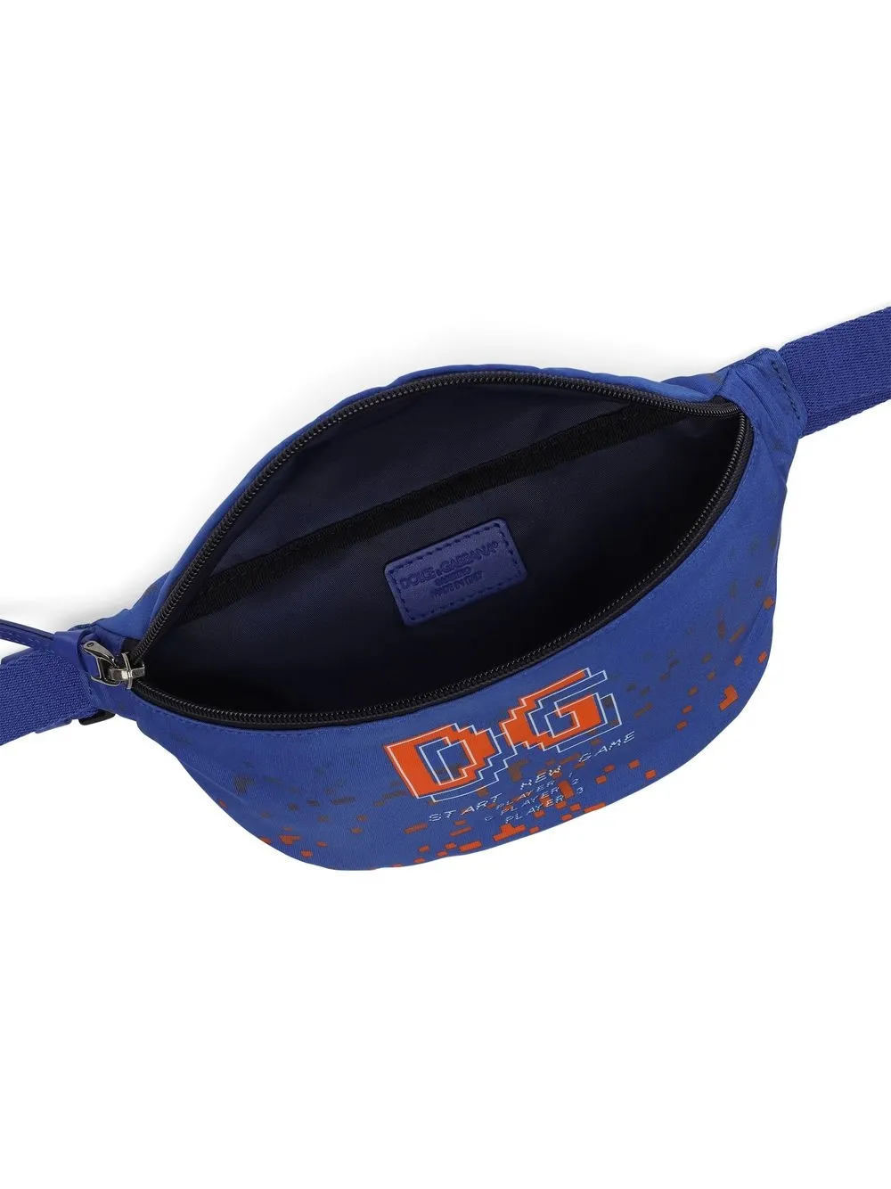 Dolce & Gabbana Logo-print Detail Belt Bag In Blue