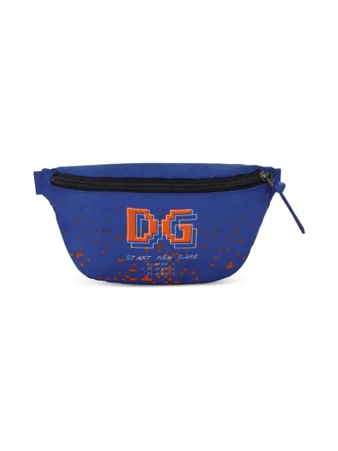 Dolce & Gabbana Kids logo-print detail belt bag