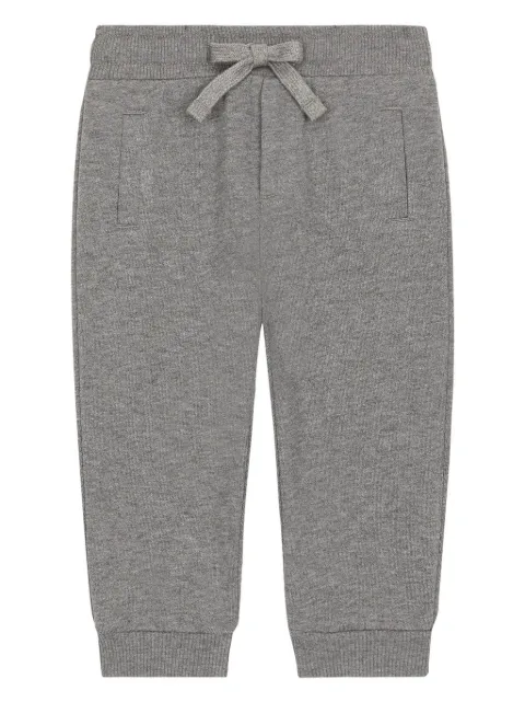 Dolce & Gabbana Kids logo-plaque track pants