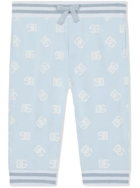 Dolce & Gabbana Kids pants con logo DG