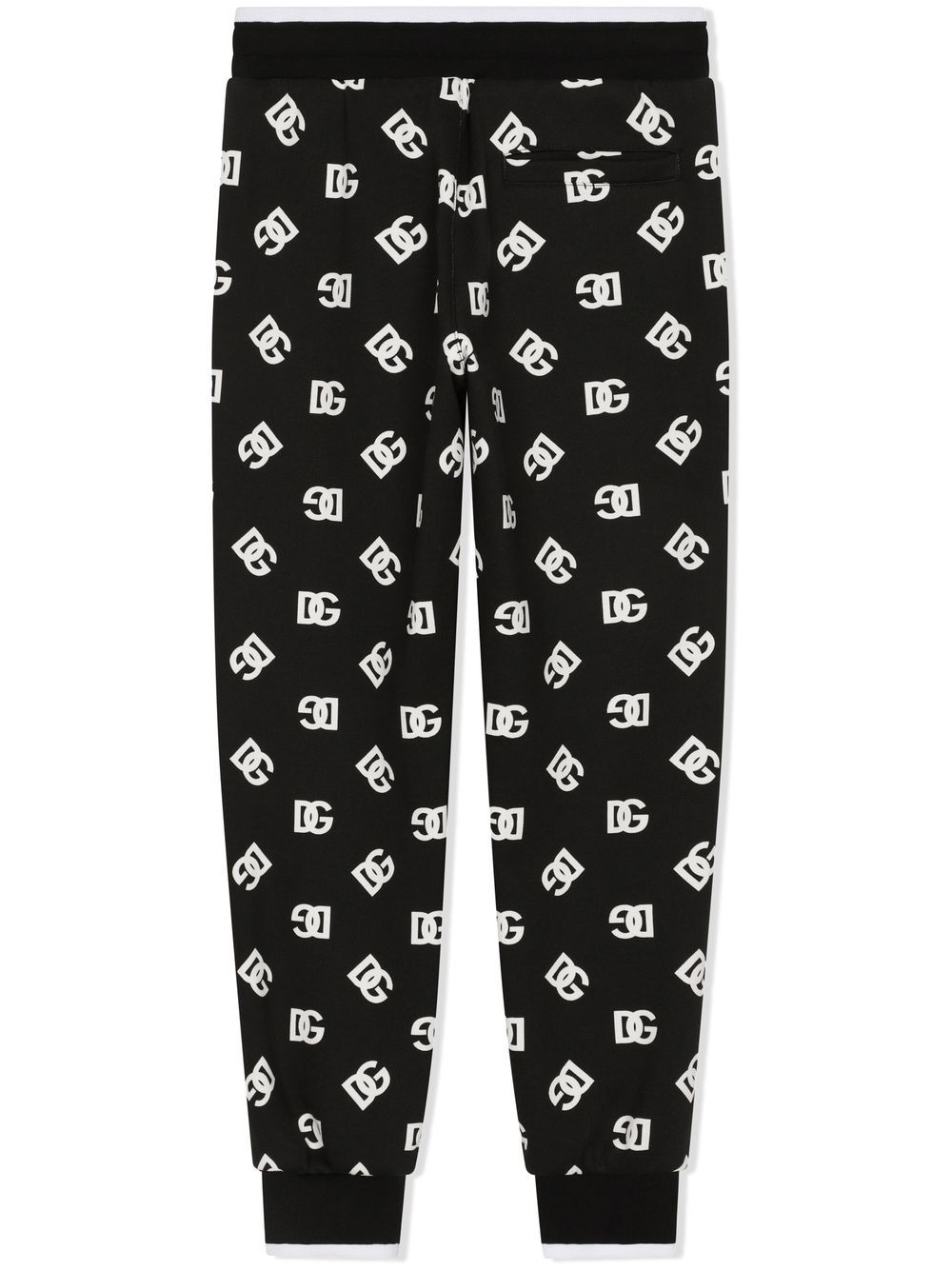 Shop Dolce & Gabbana Dg-logo Track Pants In Black