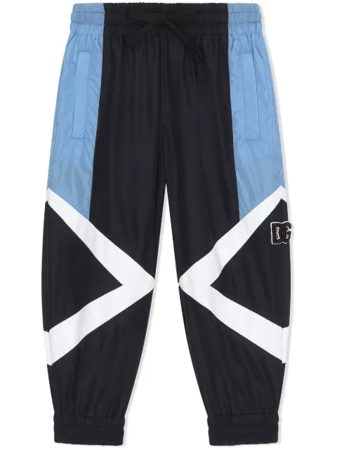 Dolce & Gabbana Kids colour-block track pants