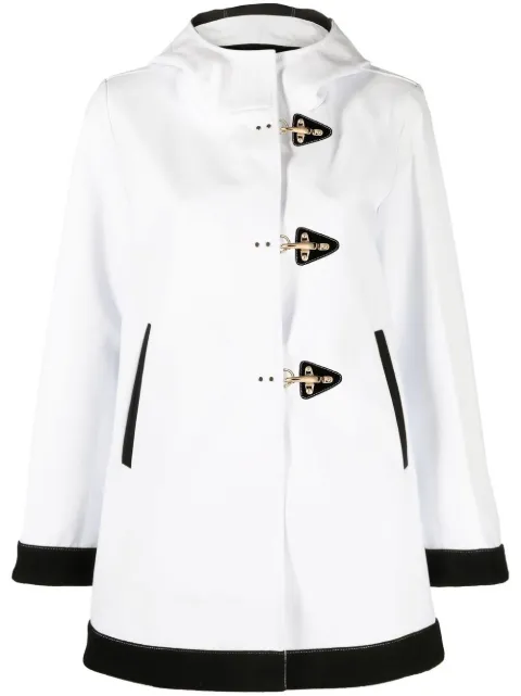 Fay toggle-fastening coat