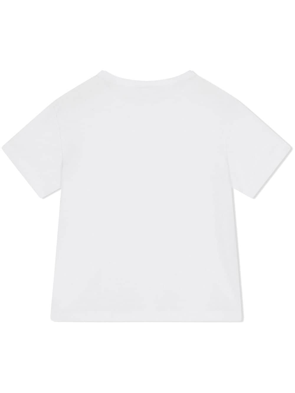Image 2 of Dolce & Gabbana Kids T-Shirt mit Logo-Schild