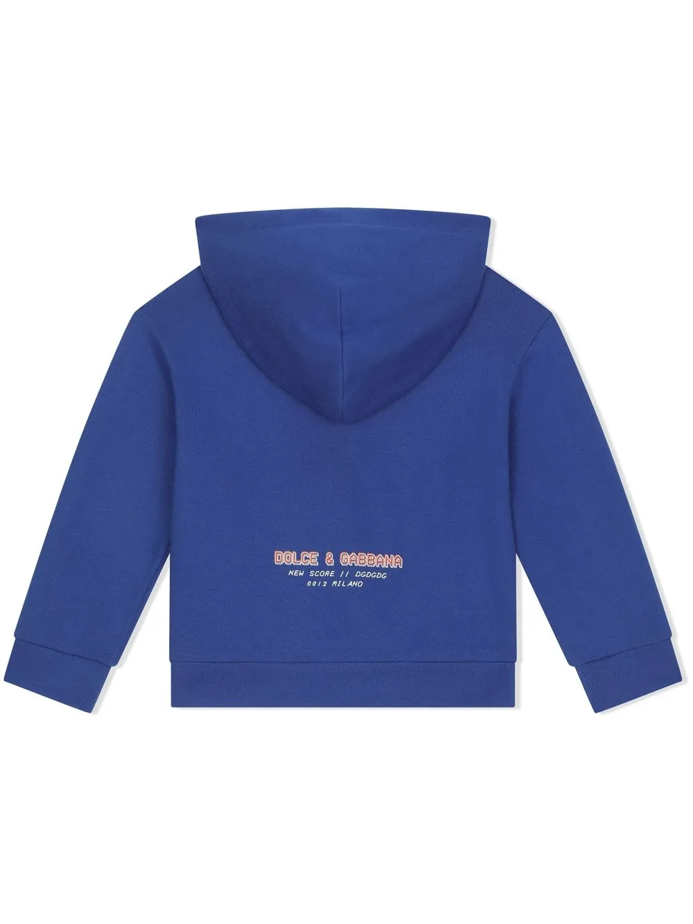 Dolce & Gabbana Kids Hoodie met print - Paars