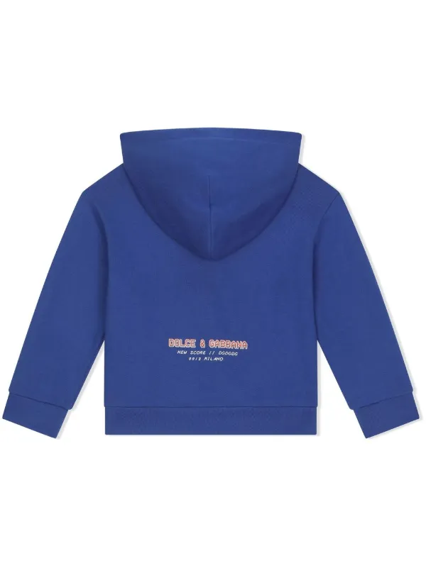Dolce Gabbana Kids Game Print Hoodie Farfetch
