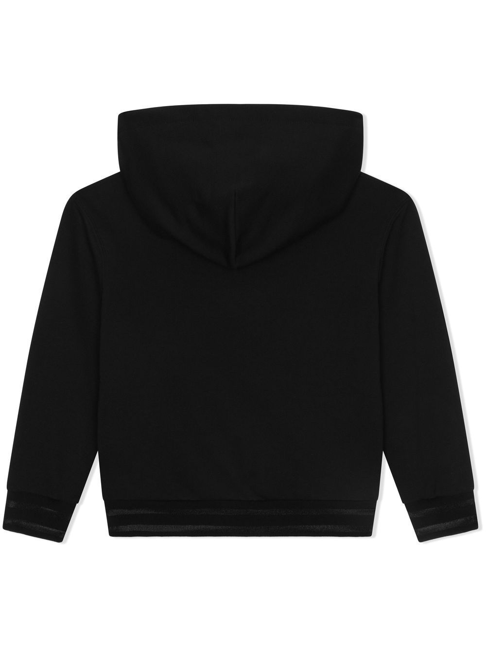 Shop Dolce & Gabbana Logo-print Pullover Hoodie In Black