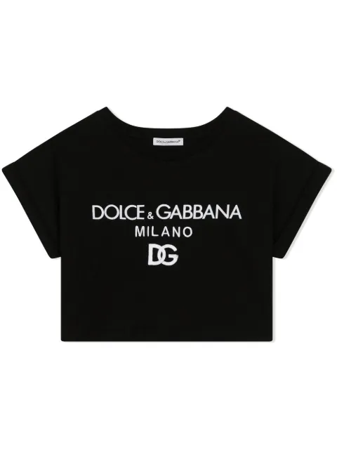 Dolce & Gabbana Kids ロゴ Tシャツ