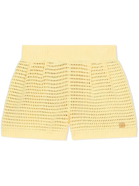 Dolce & Gabbana Kids knitted cotton shorts