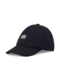 Dolce & Gabbana Kids logo-tag baseball cap - Blue