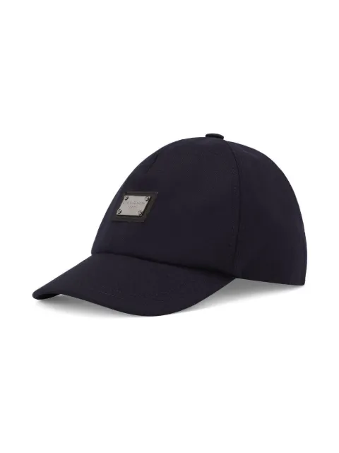 Dolce & Gabbana Kids logo-tag baseball cap