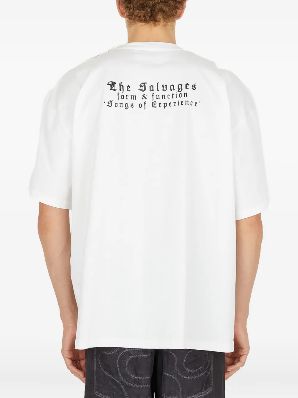 The Salvages shoulder snap-button T-shirt | T-Shirts | Image 2