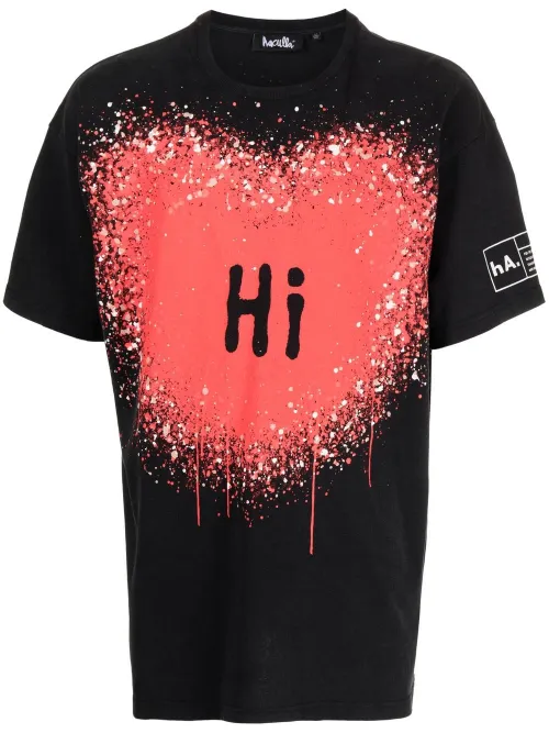 Haculla t-shirt Hi. Bye. - Noir - Haculla - Modalova