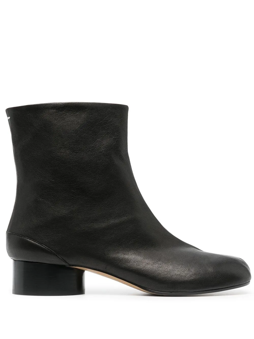 

Maison Margiela Tabi leather ankle boots - Black