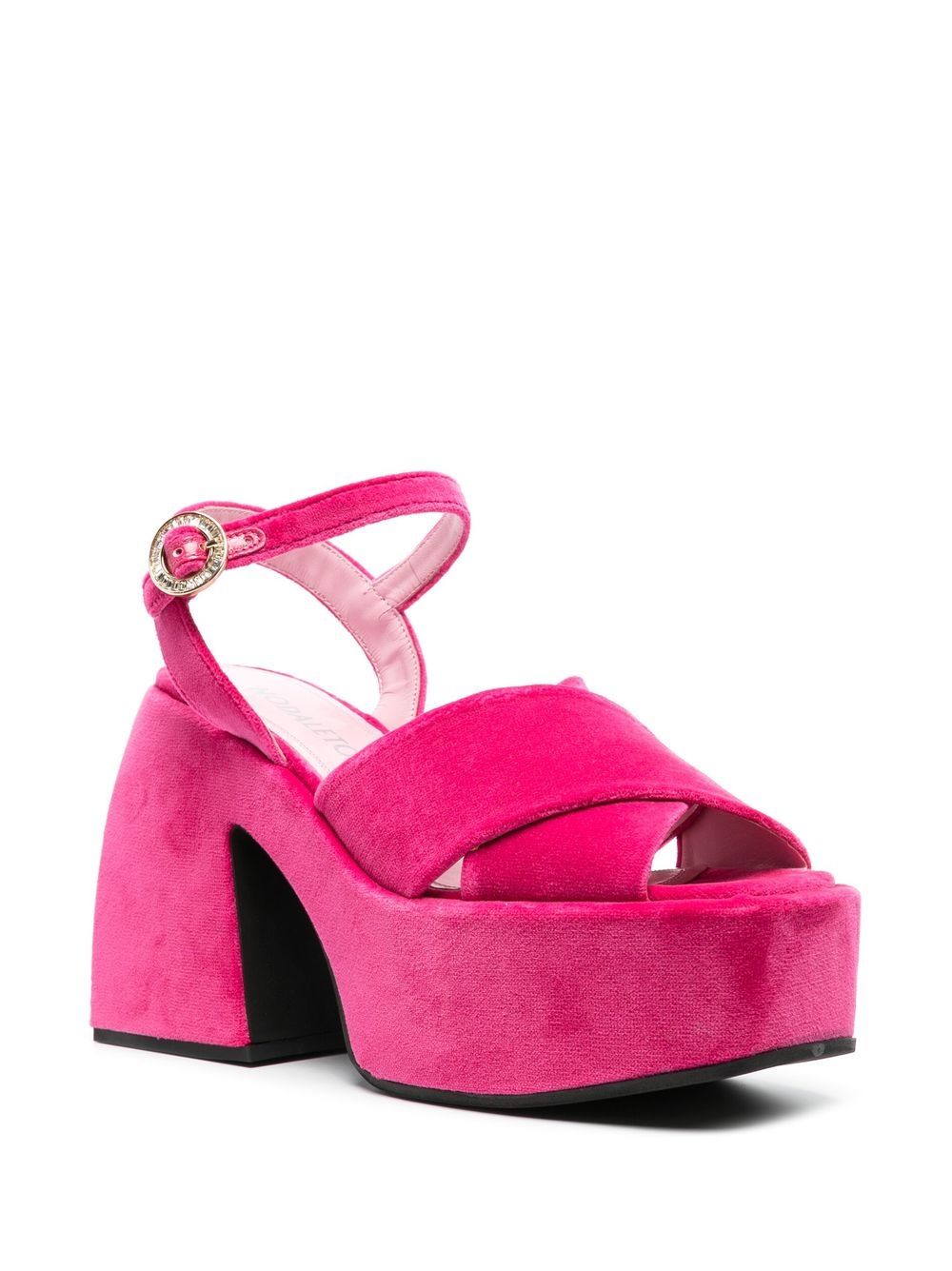 Nodaleto Bulla Joni fluwelen sandalen - Roze