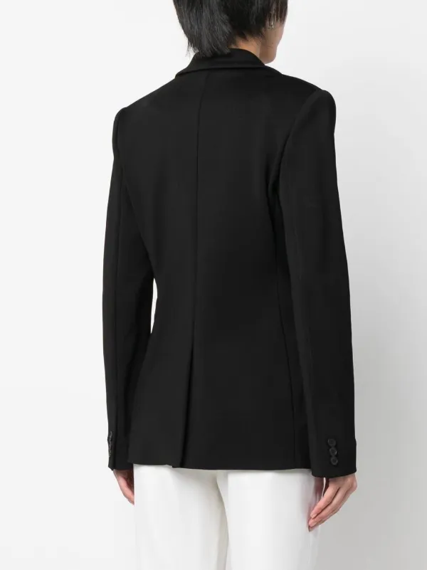 国内発 GIVENCHY ブラックウールシングルブレスト長袖ジャケット Givenchy シングルジャケット | ブラック | FARFETCH JP