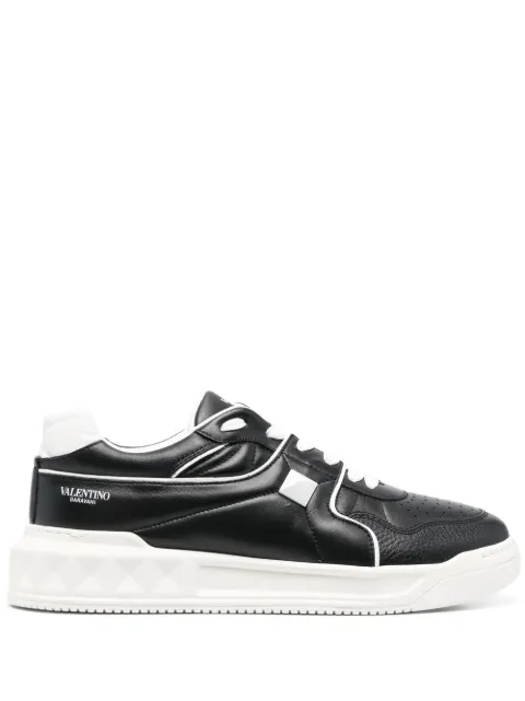 Valentino Garavani One Stud low-top nappa sneakers