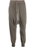 Rick Owens DRKSHDW drop-crotch track pants - Brown