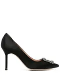 Manolo Blahnik 90mm Hangisi pumps - Black